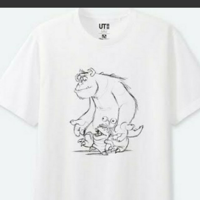 UNIQLO(ユニクロ)のUNIQLO　ピクサーコラボTシャツ 半袖 UT　モンスターズインク メンズのトップス(Tシャツ/カットソー(半袖/袖なし))の商品写真