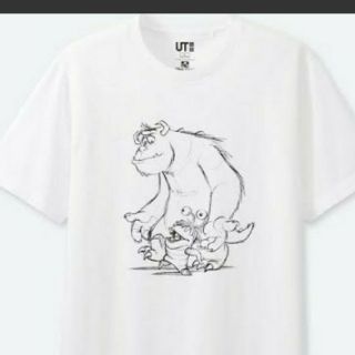 ユニクロ(UNIQLO)のUNIQLO　ピクサーコラボTシャツ 半袖 UT　モンスターズインク(Tシャツ/カットソー(半袖/袖なし))