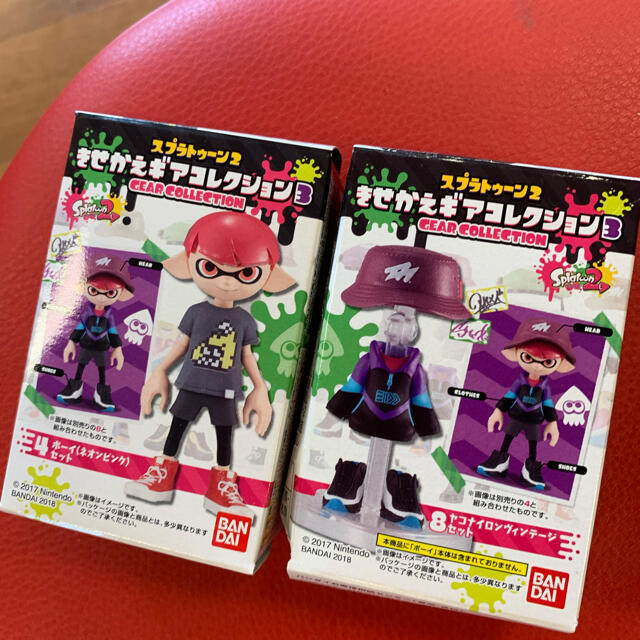 BANDAI(バンダイ)の[未開封]スプラトゥーン2 きせかえギアコレクション3 エンタメ/ホビーのフィギュア(ゲームキャラクター)の商品写真