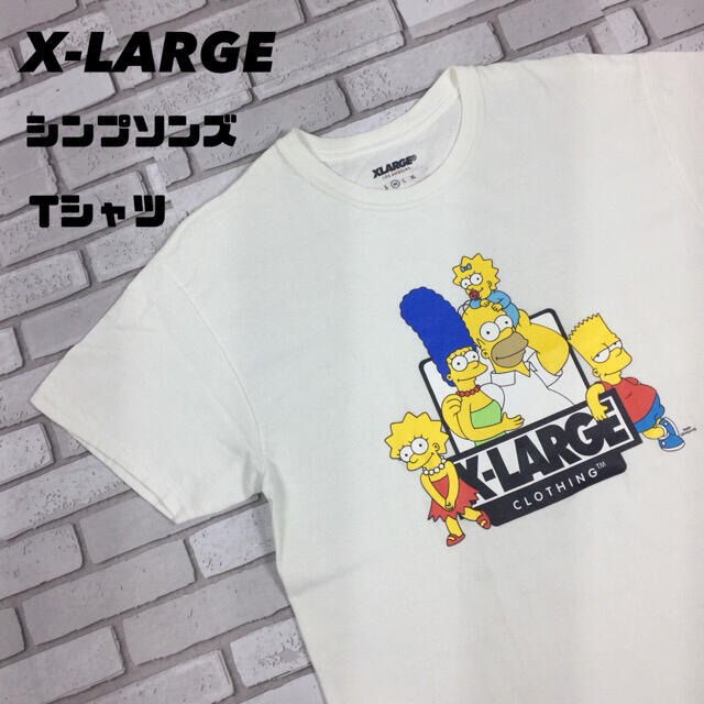 XLARGE エクストララージ シンプソンズ アニメ コラボ tシャツ