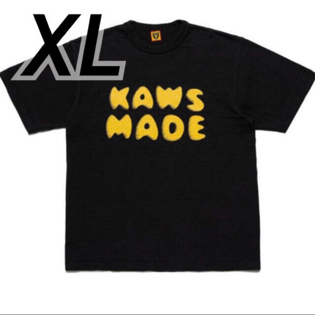 kaws made #3 black tee XL メンズのトップス(Tシャツ/カットソー(半袖/袖なし))の商品写真