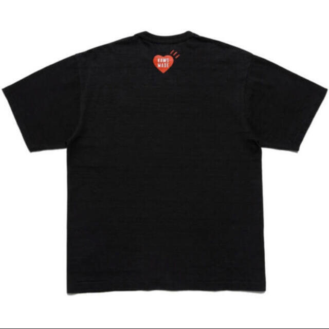 kaws made #3 black tee XL メンズのトップス(Tシャツ/カットソー(半袖/袖なし))の商品写真