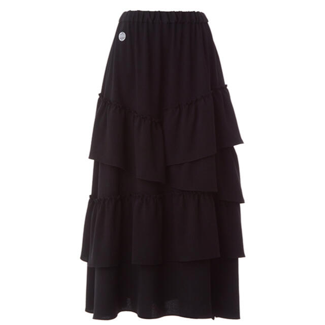 BARNEYS NEW YORK(バーニーズニューヨーク)のGATHERED SKIRT  ボーダーズアットバルコニー　美品 レディースのスカート(ひざ丈スカート)の商品写真