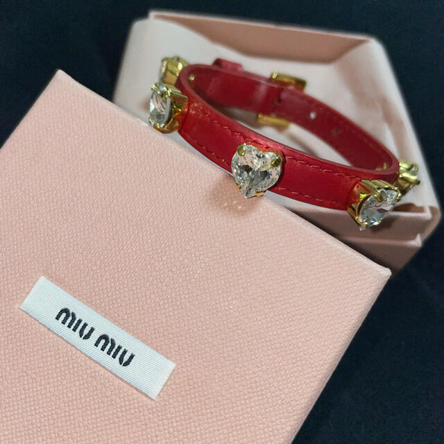 miumiu - 【 miumiu 】 ブレスレットの通販 by ♥'s shop|ミュウ