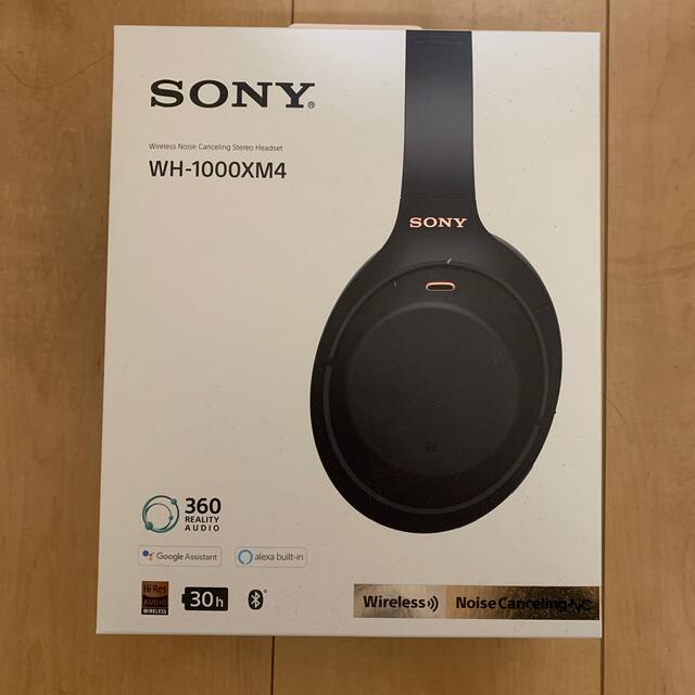 ソニー　ワイヤレスヘッドホン　WH-1000XM4 ブラック