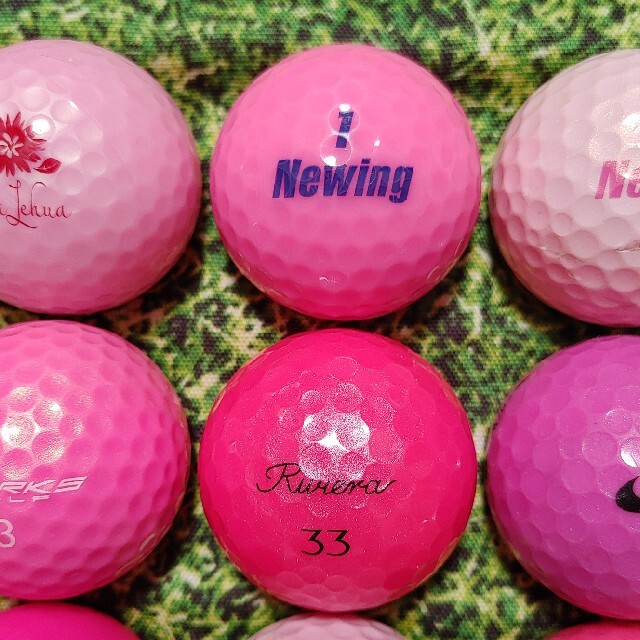 Kasco(キャスコ)のピンク系　ロストボール　ゴルフボール　226 スポーツ/アウトドアのゴルフ(その他)の商品写真