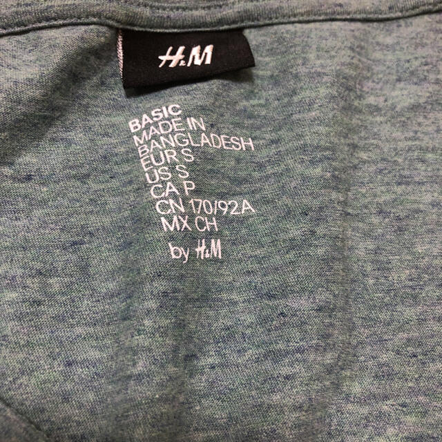 H&M(エイチアンドエム)のH&M Tシャツ メンズのトップス(Tシャツ/カットソー(半袖/袖なし))の商品写真