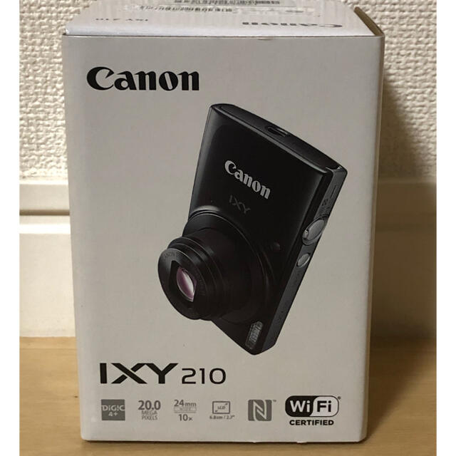 新品未開封 Canon キャノン IXY 210 デジタルカメラ シルバーカラー