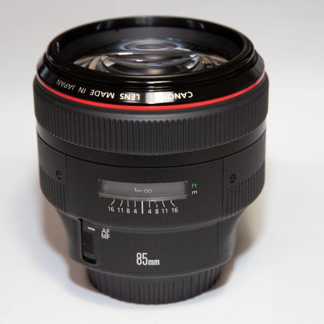 【極上美品】Canon EF85mm F1.2L II USM　元箱ありなしフィルター装着可否