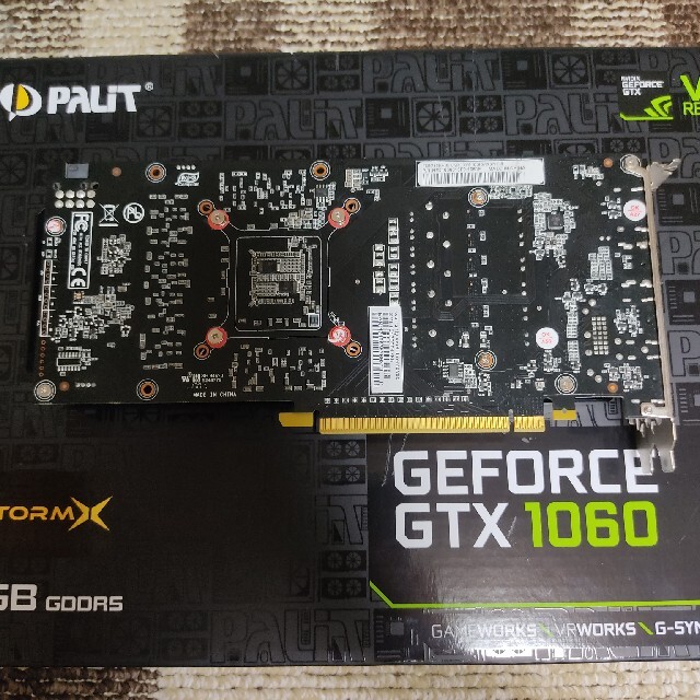 geforce GTX1060 3GB 分解清掃済み スマホ/家電/カメラのPC/タブレット(PCパーツ)の商品写真