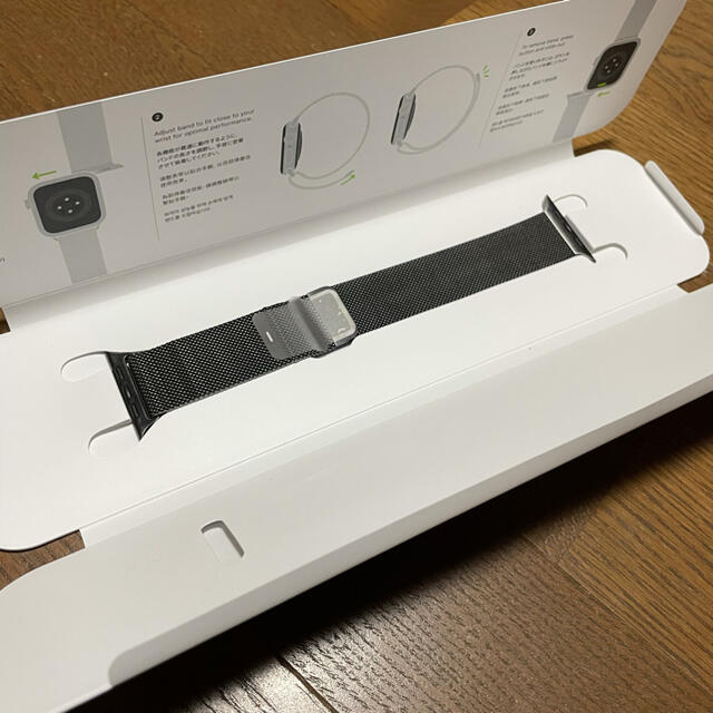 Apple Watch ミラネーゼループバンド　ブラック