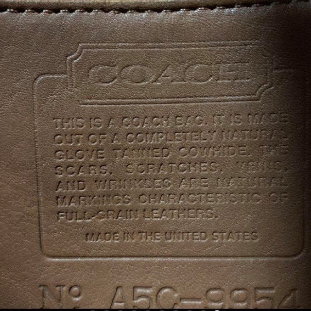 COACH(コーチ)のオールドコーチ old coach ショルダーバッグ ヴィンテージ レディースのバッグ(ショルダーバッグ)の商品写真