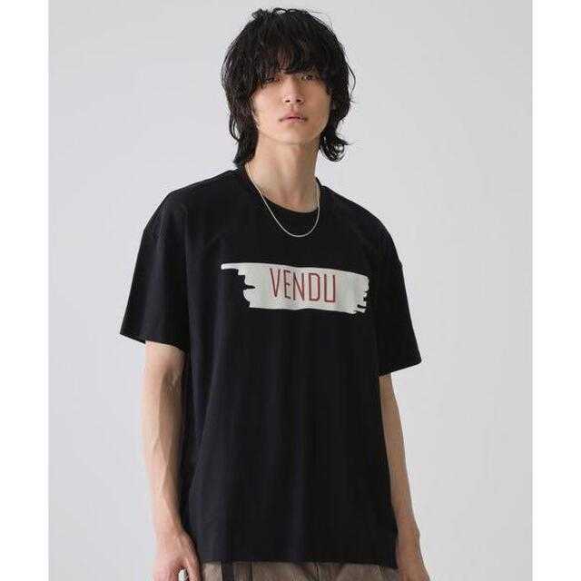 STUDIOUS(ステュディオス)の【STUDIOUS】VENDUプリントTシャツ メンズのトップス(Tシャツ/カットソー(半袖/袖なし))の商品写真