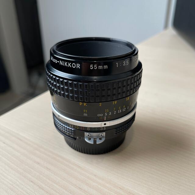 Nikon(ニコン)のNikkor 55mm F3.5 Micro 美品 スマホ/家電/カメラのカメラ(レンズ(単焦点))の商品写真