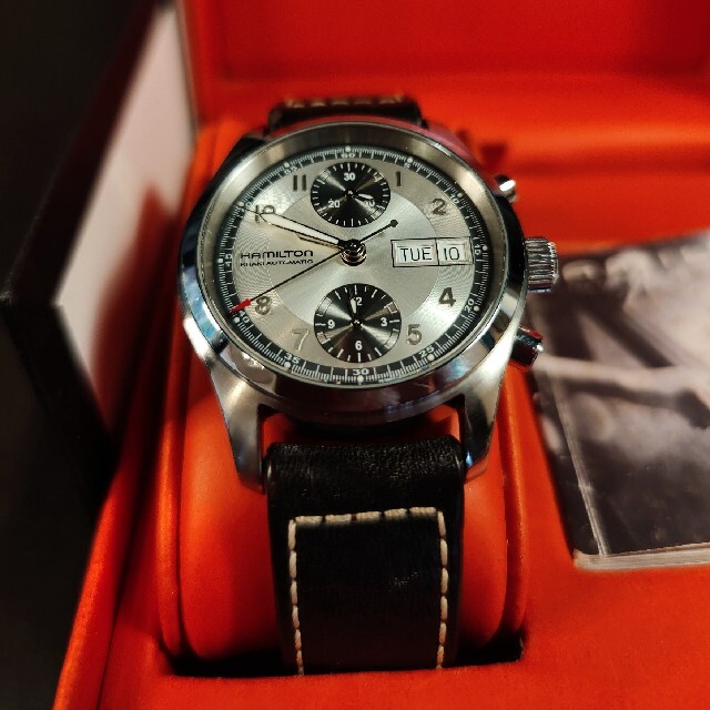 Hamilton(ハミルトン)のコレクション放出中 完売品 定価14万円 Hamilton automatic メンズの時計(腕時計(アナログ))の商品写真