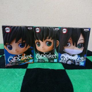 バンプレスト(BANPRESTO)の鬼滅の刃  Qposket petit Vol.3 全3種コンプリート(フィギュア)