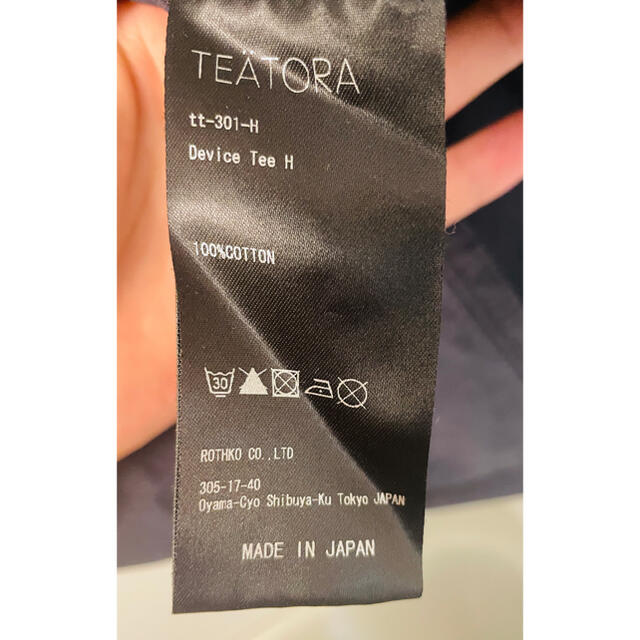 COMOLI(コモリ)のTEATORA Device Tee テアトラ Tシャツ メンズのトップス(Tシャツ/カットソー(半袖/袖なし))の商品写真