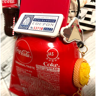 コカコーラ空き缶ジャラジャラキーホルダー