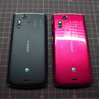 最終値下！xperia acro au IS11S ブラック＆レッド(スマートフォン本体)