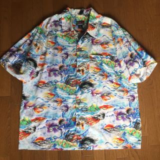 【90s patagonia】パタゴニアパタロハ リバーヴィジョンズ L 毛針