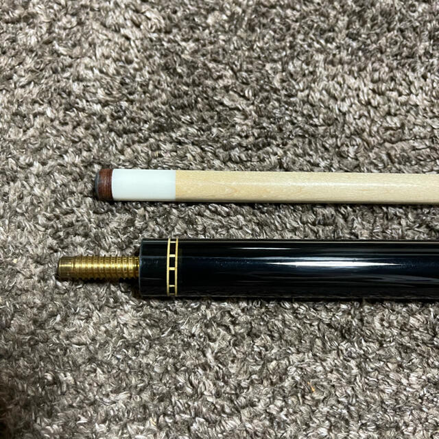 吉村 カスタムキュー 3窓交互インレイ 希少美品(ビリヤード 吉村 カスタムキュー 3窓交互インレイ 希少美品(ビリヤード