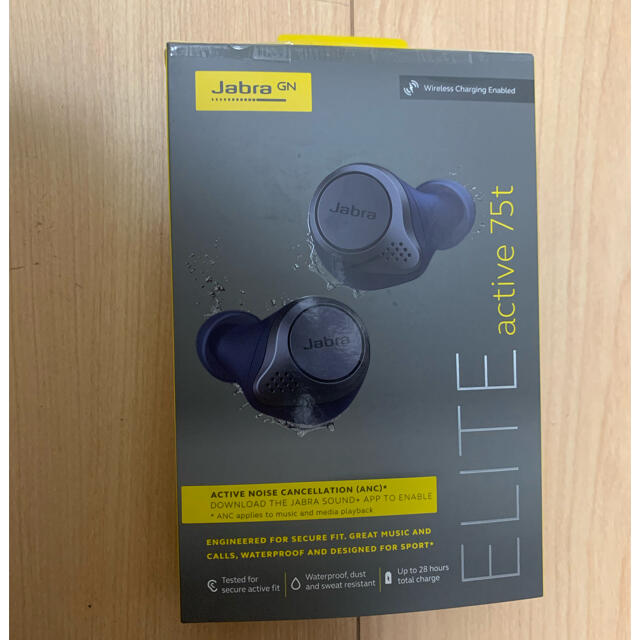 jabra elite active 75t スマホ/家電/カメラのオーディオ機器(ヘッドフォン/イヤフォン)の商品写真