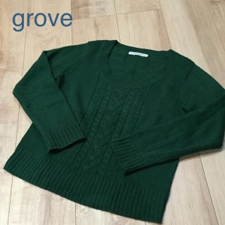 グローブ(grove)の✧grove✧薄手のニット (ニット/セーター)