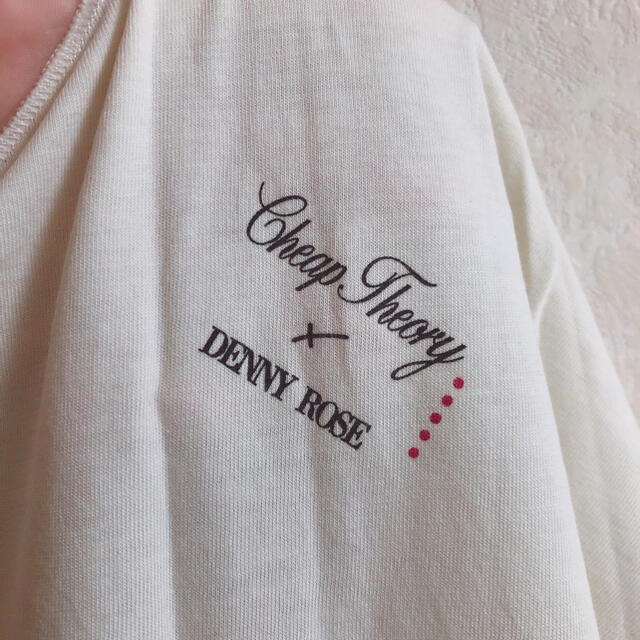 DENNYROSE(デニーローズ)のDENNY  ROSE×Cheap Theory★コラボTシャツ レディースのトップス(Tシャツ(半袖/袖なし))の商品写真