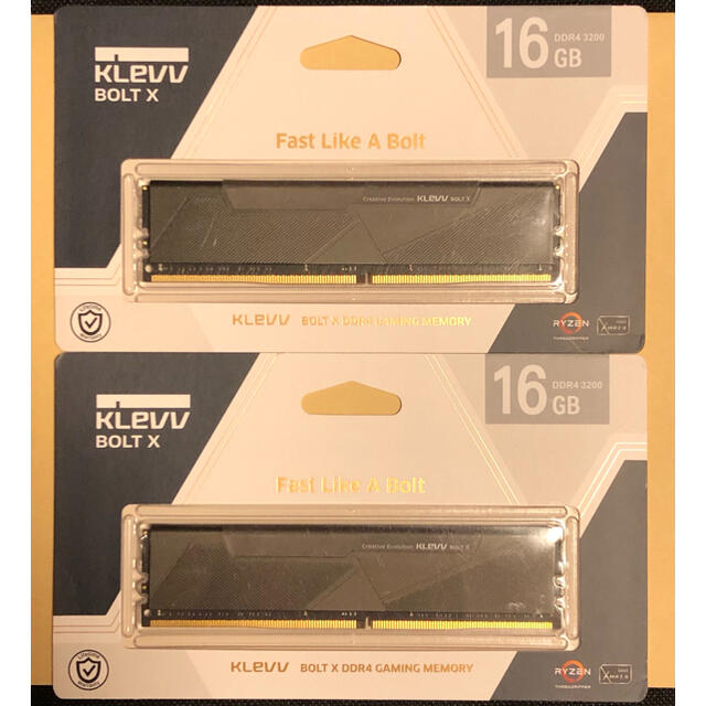 32GB(16GB×2枚) KLEVV PC4-25600 DDR4 3200