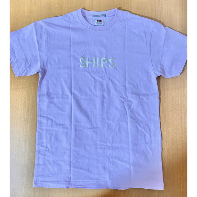 SHIPS(シップス)のSHIPSロゴ エンブロイダリー Ｔシャツ メンズのトップス(Tシャツ/カットソー(半袖/袖なし))の商品写真