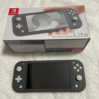 ニンテンドースイッチ(Nintendo Switch)のNintendo Switch Liteグレー(家庭用ゲーム機本体)