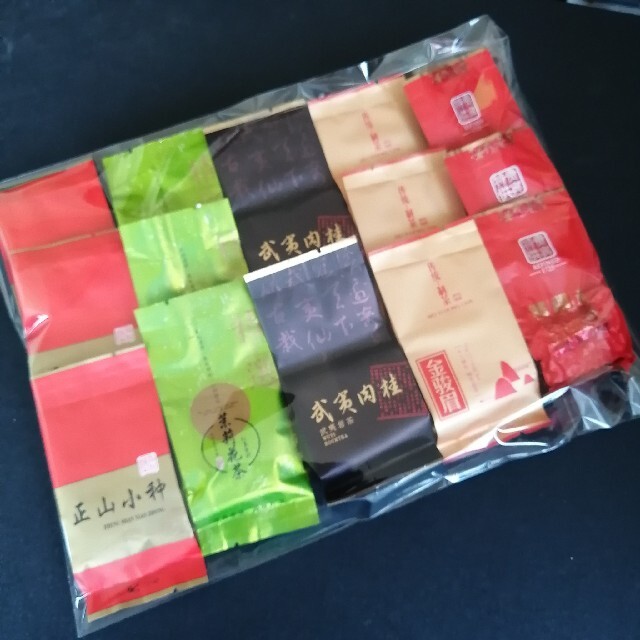 茶袋付！　中国茶5種14包セット 食品/飲料/酒の飲料(茶)の商品写真