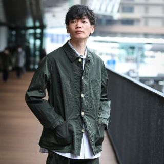 コモリ(COMOLI)のAURALEE Hard Dyed Nylon Blouson(ブルゾン)