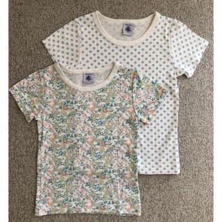 プチバトー(PETIT BATEAU)のプチバトー 肌着 4ans 2枚セット(下着)