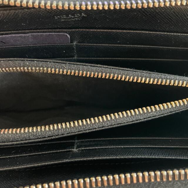 PRADA(プラダ)のなあ様専用　プラダ　長財布　ブラック　サイファーノ レディースのファッション小物(財布)の商品写真
