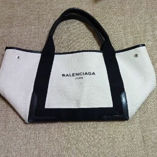 バレンシアガ(Balenciaga)の最終値下げ　バレンシアガ　トートバッグ　白黒(トートバッグ)