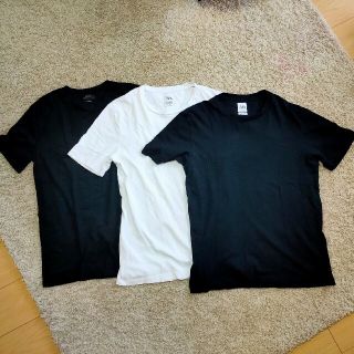 ザラ(ZARA)のZARA 無地Tシャツ Lサイズ 3枚セット(Tシャツ/カットソー(半袖/袖なし))