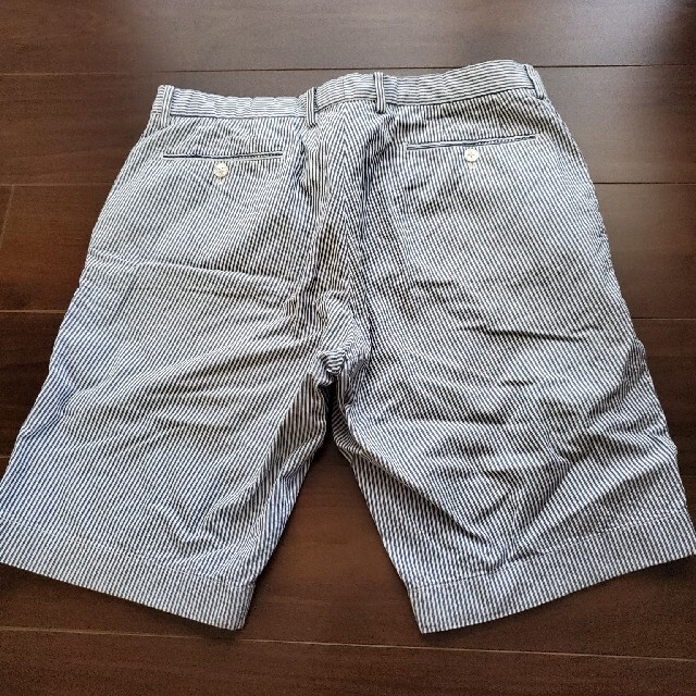 UNITED ARROWS(ユナイテッドアローズ)のアローズ　ショートパンツ　シアサッカー　XL メンズのパンツ(ショートパンツ)の商品写真