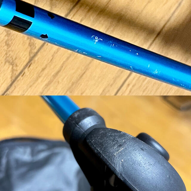 Helinox ヘリノックス グラウンドチェア 使用1回 黒×青 テーブル Helinox ヘリノックス グラウンドチェア 使用1回 黒×青 テーブル