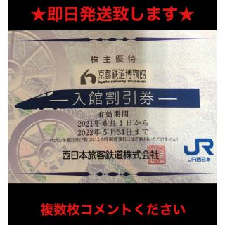 ジェイアール(JR)の京都鉄道博物館　２名(美術館/博物館)