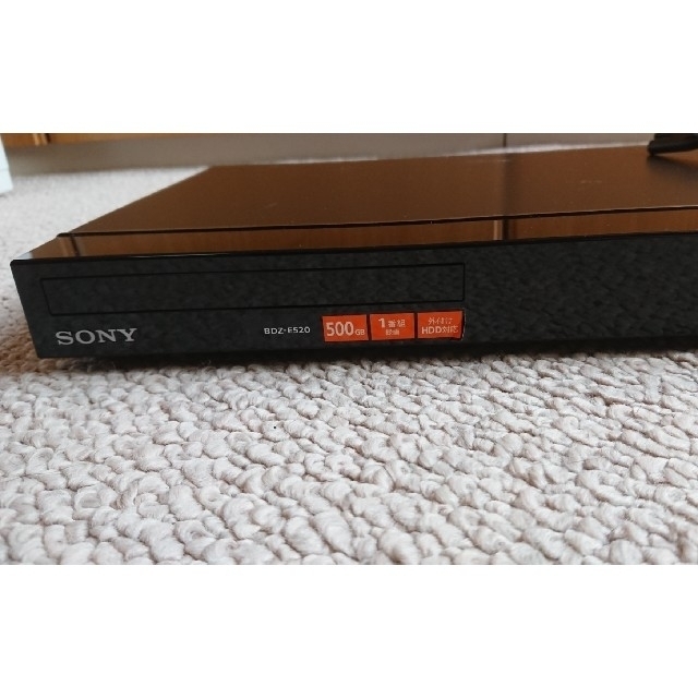 SONY(ソニー)のSONY ブルーレイディスクレコーダー SONY BDZ-E520 スマホ/家電/カメラのテレビ/映像機器(ブルーレイレコーダー)の商品写真