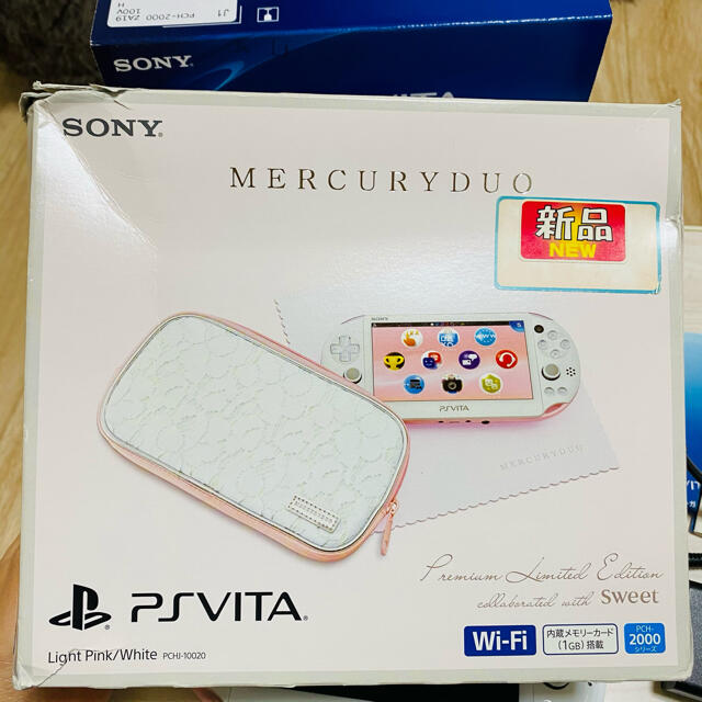 SONY(ソニー)のマーキュリーデュオ　コラボvita エンタメ/ホビーのゲームソフト/ゲーム機本体(家庭用ゲーム機本体)の商品写真