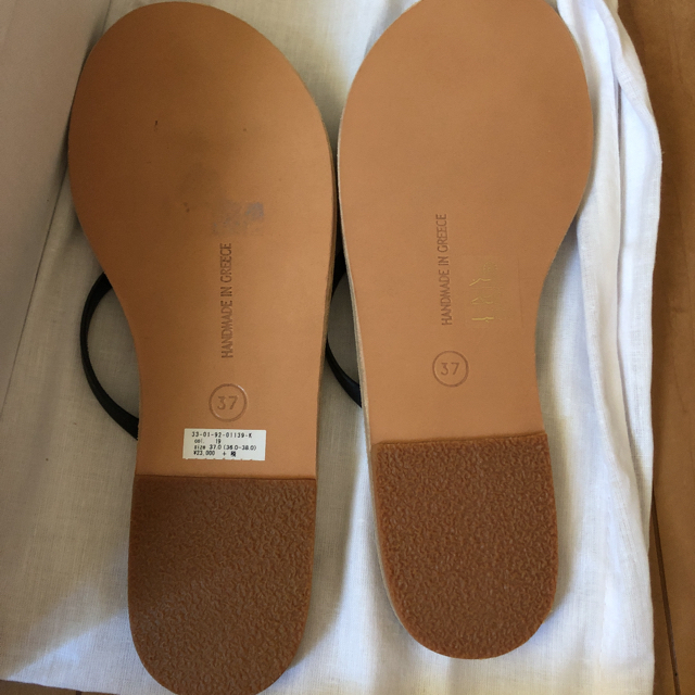 TOMORROWLAND(トゥモローランド)のANCIENT GREEK SANDALS レオパード　37サイズ レディースの靴/シューズ(サンダル)の商品写真