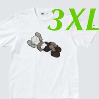 ユニクロ(UNIQLO)の【3XL】白 kaws uniqlo UT Tシャツ(Tシャツ/カットソー(半袖/袖なし))