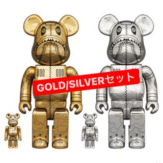 メディコムトイ(MEDICOM TOY)のBAPE®SHARK X HAJIME SORAYAMA X BE@RBRICK(その他)