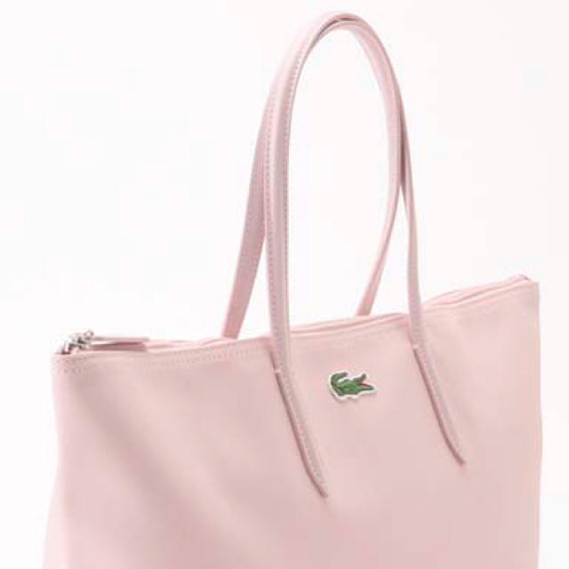 LACOSTE(ラコステ)の☆新品未使用品☆【LACOSTE】ラコステ　トートバッグ（L)　ライラック レディースのバッグ(トートバッグ)の商品写真