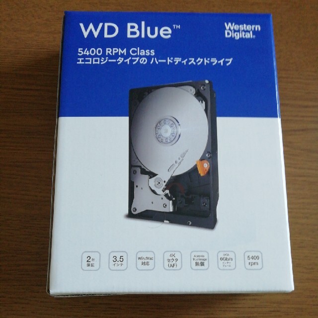 4TB HDD WESTERN DIGITAL WD40EZAZ