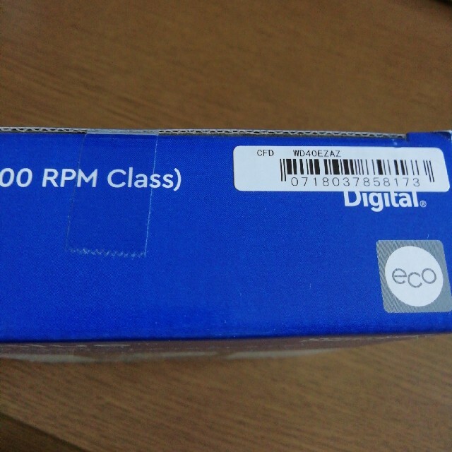 4TB HDD WESTERN DIGITAL WD40EZAZ - PCパーツ