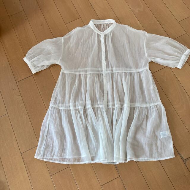 GU(ジーユー)のapple様専用⭐︎GU レースブラウス レディースのトップス(シャツ/ブラウス(半袖/袖なし))の商品写真