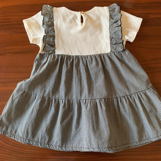 ZARA(ザラ)のZARA ザラ　半袖　ワンピース　18-24m キッズ/ベビー/マタニティのキッズ服女の子用(90cm~)(ワンピース)の商品写真